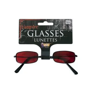 Vampire Glasses In Red