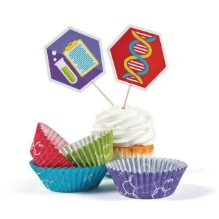 Science Party Cupcake Wrappers (50)