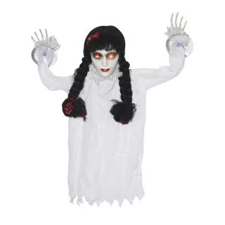 2 Foot Creepy Girl Window Crasher