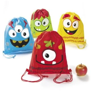 Silly Monster Drawstring Backpack (12)