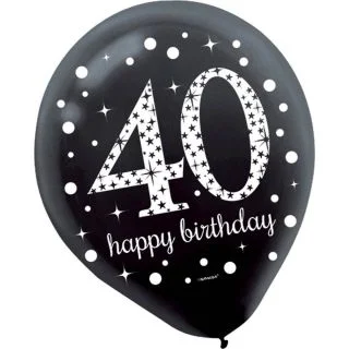 Sparkling Celebration 40th Birthday Balloons (15)