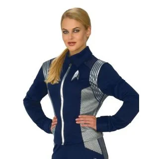 Womens Star Trek Discovery Silver Science Costume