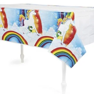 Unicorn Plastic Tablecloth (1)