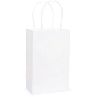 White Favor Bag