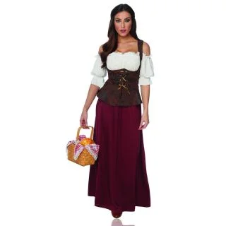 Peasant Lady Costume Adults